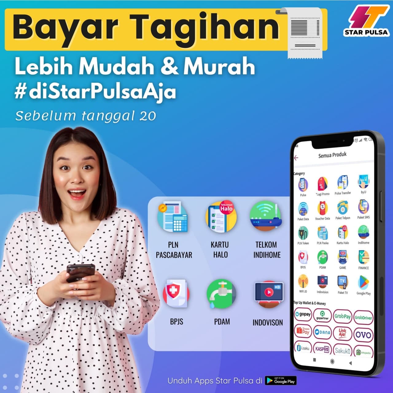 tagihan ppob star pulsa